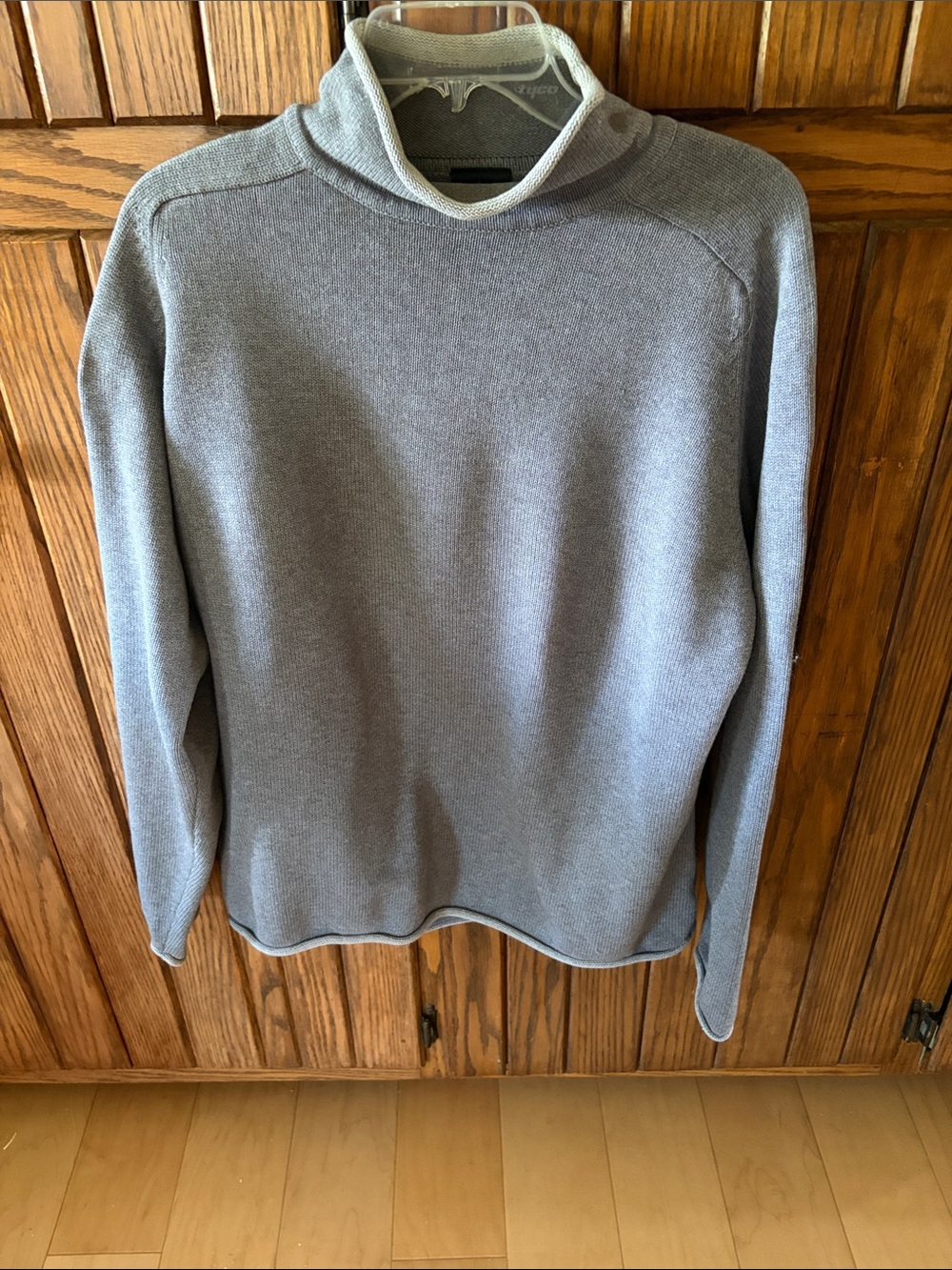 NEXT Men's Light Gray Mock Sweater
Size Latge